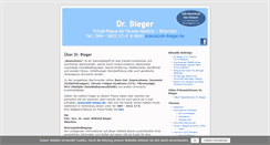 Desktop Screenshot of dr-bieger.de